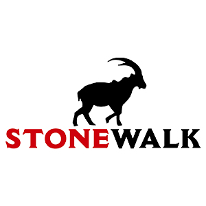 Stonewalk logo på hvid baggrund